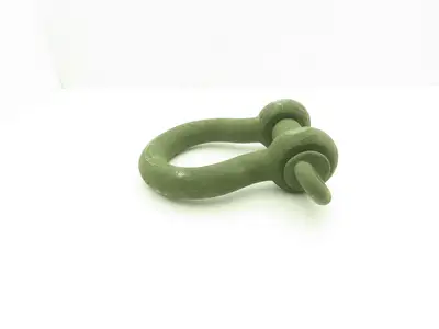 WLL 25T Ton 1-3/4" Steel Anchor Shackle 2" Screw Pin Military Surplus