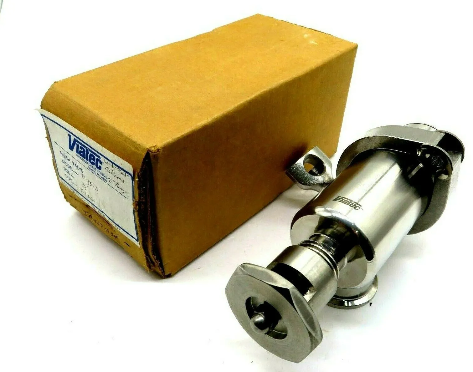 NEW VIATEC P-35-S FLUSH VALVE 1 1/2" T-3165.5 P35S