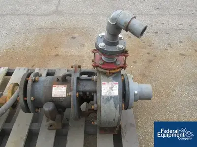 USED Wanner Engineering 3" X 1.5" Stan-Cor Centrifugal Pump, Type A50M, KYNAR