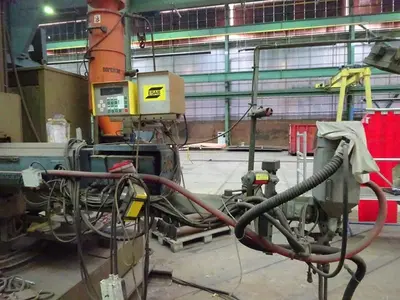 USED ESAB WELDINGCRANE FOR COMPOSITE BEAMS/TANKS