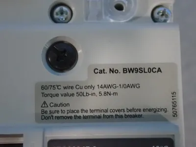 Used FUJI ELECTRIC BW9SL0CA Circuit Breakers Ohio US | HGR 24 #1085105