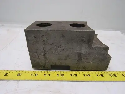 Huron T11248 Lathe Chuck Soft Jaws 6"L x 2-1/2"W X3-1/4"T Lot of 3