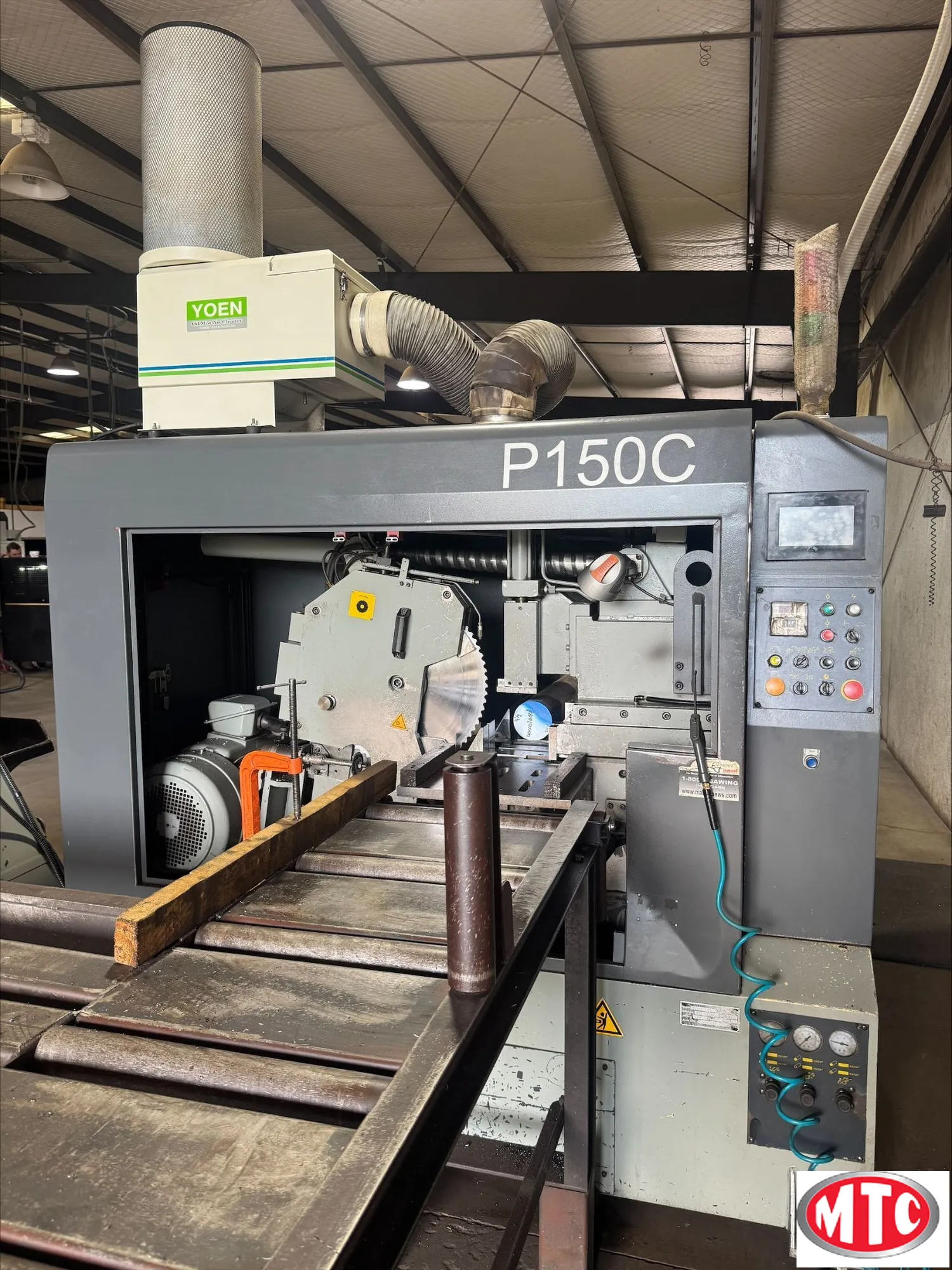 2017 MARVEL/SPARTAN P150, 6" CNC cold saw