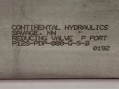 Used CONTINENTAL P12S-PDP-080-G-S-B Pump & Valve Parts Ohio US | Surplus Asset Holdings #1246747