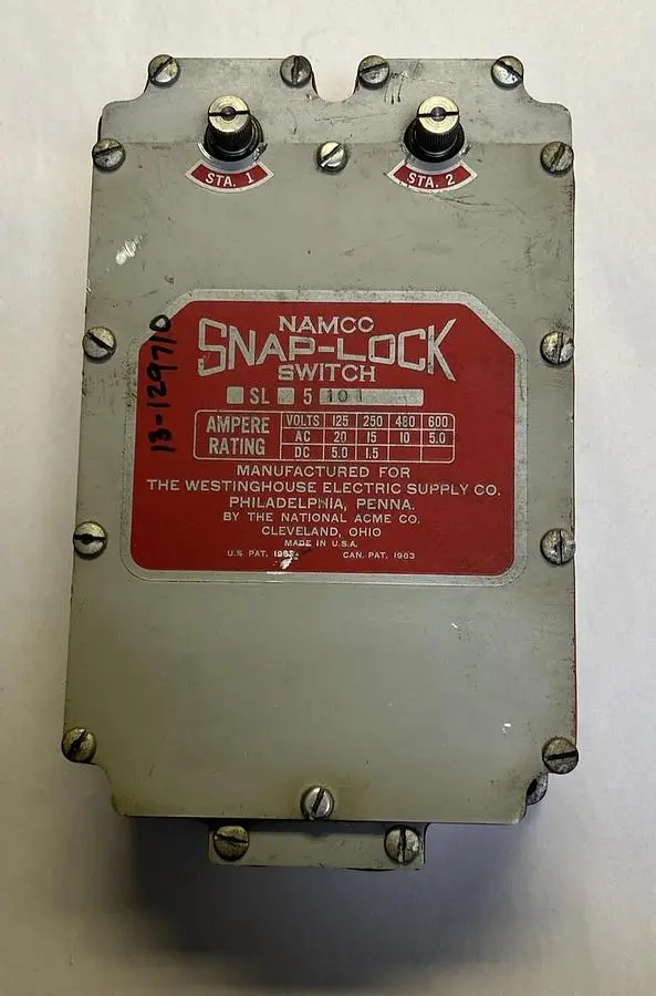 Used NAMCO CONTROLS SL5101 Miscellaneous Equipment (Electrical & Power) Ohio US | Surplus Asset Holdings #1238713