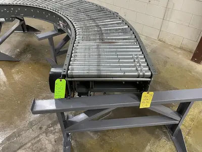 Used INTELLIGRATED 90 DEGREE CONVEYOR Roller Conveyors Wisconsin US | Packer City Sales #1297879