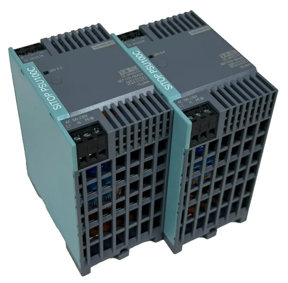 LOT OF 2 NEW SIEMENS 6EP1332-5BA20 SITOP PSU100C POWER SUPPLIES
