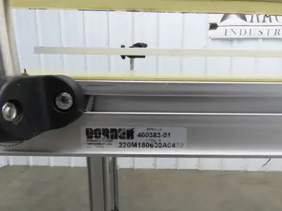 Dorner 2200 Series Belt Conveyor 18"x 72"L Variable Speed Drive 115V 88FPM