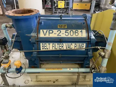USED Nash 125 HP Nash Vacuum Pump, Model XL500/7