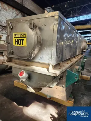 USED Carman 34" x 144" Carman Fluid Bed, Model FBP-302M, S/S