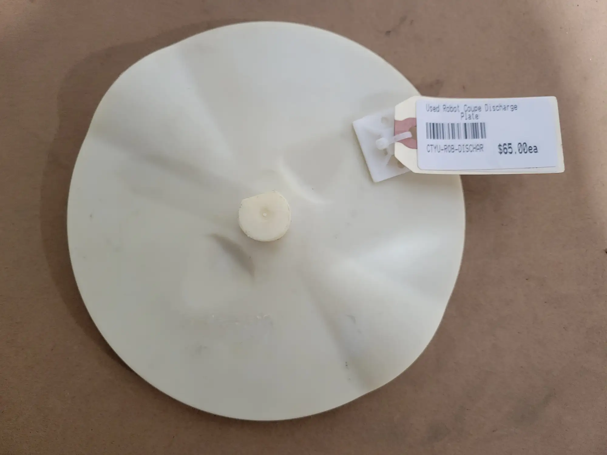 Used Robot Coupe Discharge Plate