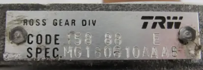 NEW TRW MG180610AAAB HYDRAULIC MOTOR 158-88-E