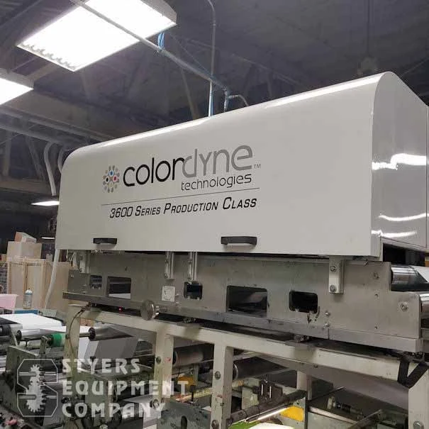Used 2017 COLORDYNE CDT 3600 RETROFIT Digital Printers Kansas US | Styers Equipment Company #292576
