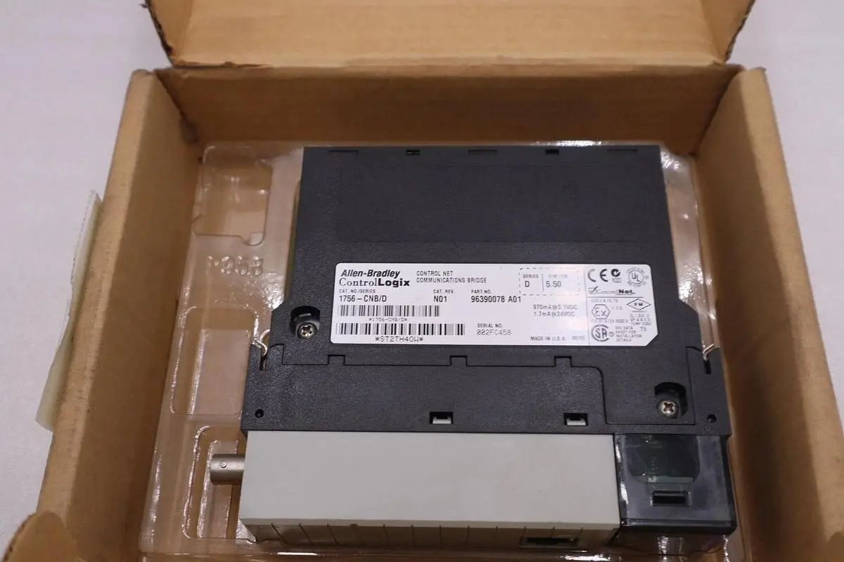 Allen Bradley 1756-CNB/D Control Net Communication Bridge STOCK 5243CC