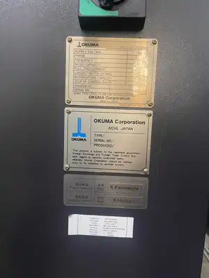2016 OKUMA MILLAC 852VII Machining Centers, Vertical | Machnet (15)