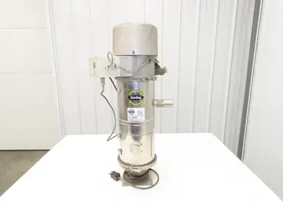 Sterling SSE-2 Stainless Conveying Hopper Loader Turbine Filter Unit 115V