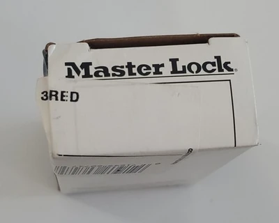 NEW Master Lock 3RED