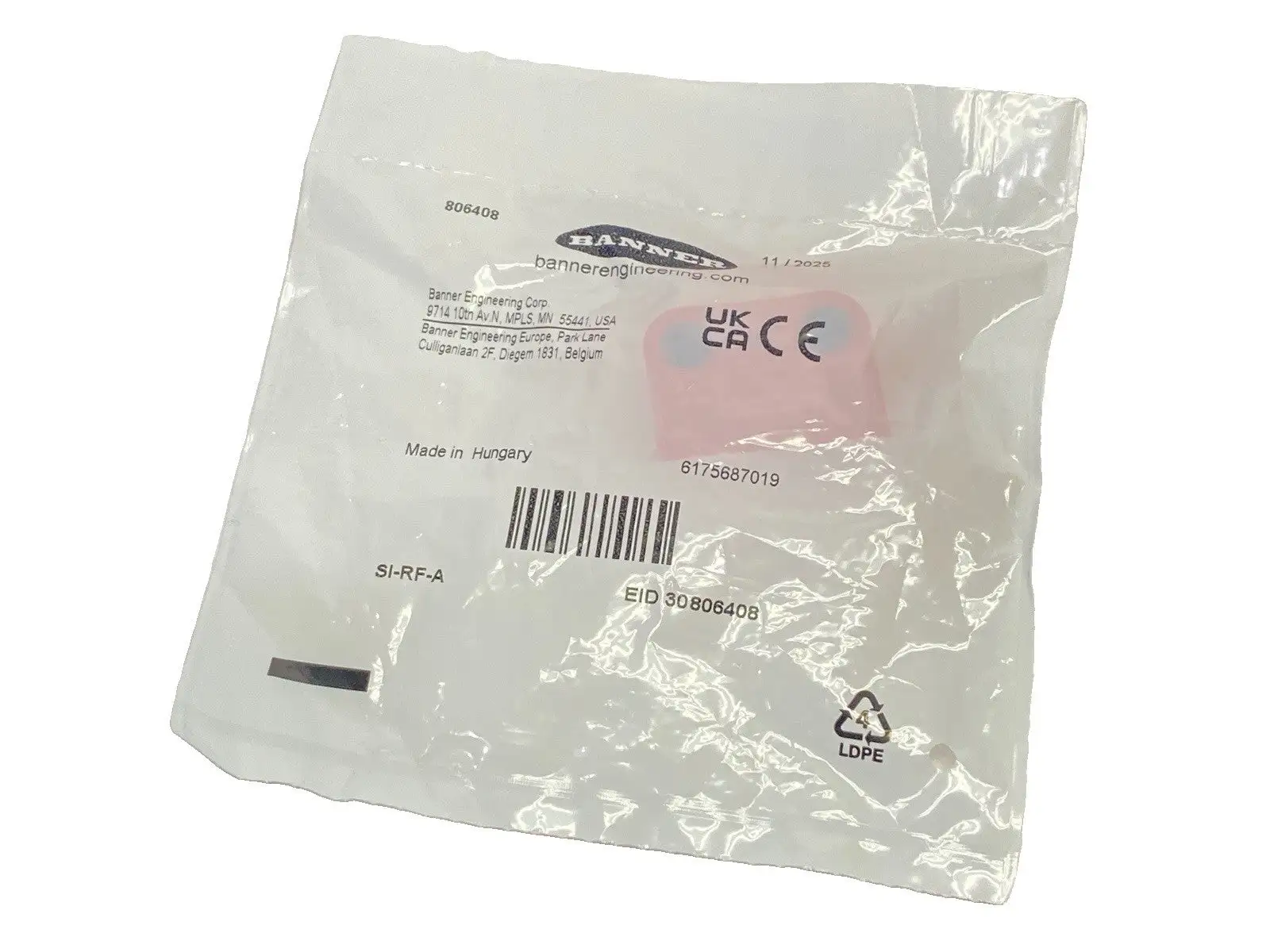 New | in-Stock Banner Engineering RFID Safety Switch 806408 Relays & Switches Michigan US | Maverick Industrial Sales #1420766