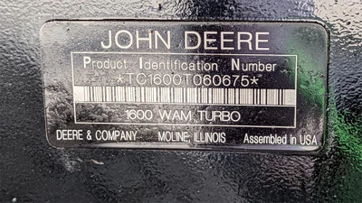 USED 2008 JOHN DEERE 1600 TURBO II