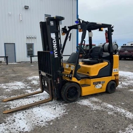 Used 2021 HYUNDAI 25LC-7A Liquid Propane Forklifts Saskatchewan CA | Leavitt Machinery #1443713