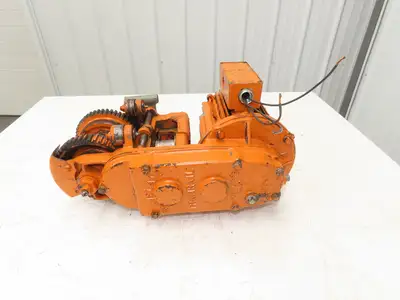 Cleveland Tramrail Underhung Bridge Crane Motorized End Truck Drive WA 5" Wheels