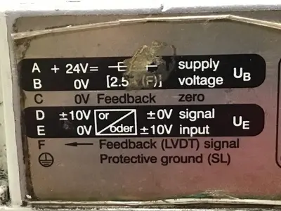 USED REXROTH 4WRLE16W180SJ3XG24K0A1M
