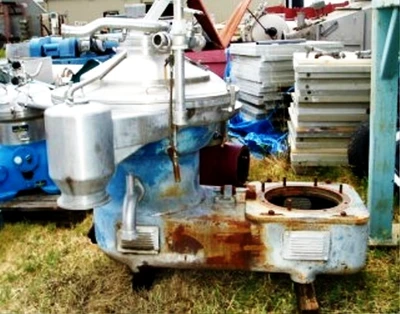 Westfalia SA 82-47-177 clarifier centrifuge, 316SS.