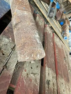 Used AFTERMARKET 18" X 3-5/8” DIAMETER WELD-ON PIN SUB ADAPTER Construction Equipment Parts Pennsylvania US | East West Machinery & Drilling #1417248