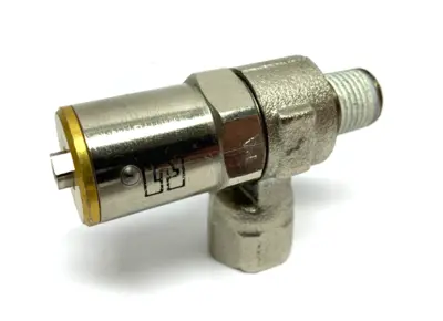 7861 17 17 | Parker  Pneumatic Soft Start Isolating Valve Female NPT 3/8" - Used
