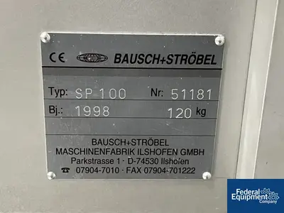 USED Bausch+Ströbel Bausch+Ströbel SP 100 Powder Filling Machine