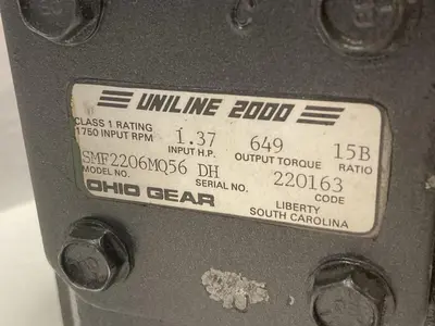 New | in-Stock OHIO GEAR SMF2206MQ56 Industrial Controls | Surplus Asset Holdings #1221722