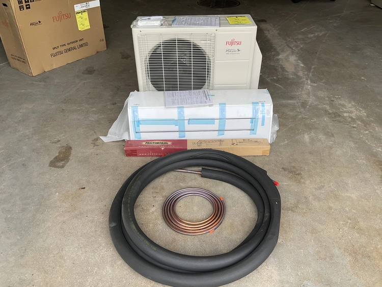 Used FUJITSU A0U12RLS3 Air Conditioning Equipment Michigan US | Miedema Asset Management Group #1423601