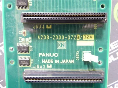 Fanuc A20B-2000-0720/02A Slot Rack Backplane Board Used