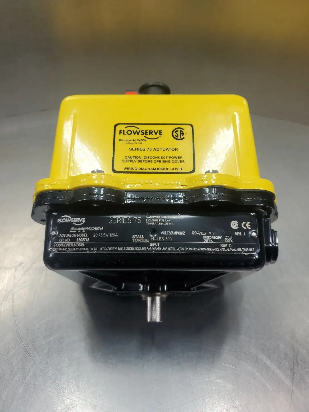 USED Flowserve 20755W120A