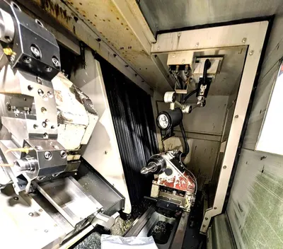 2012 OKUMA GENOS L400 CNC Lathes | CNC EXCHANGE (8)
