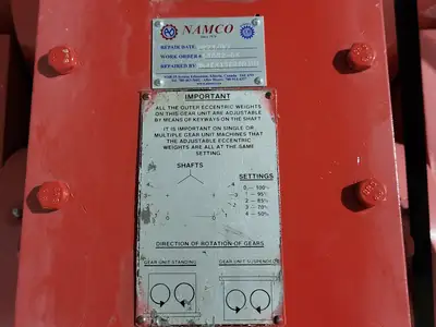 Used SIEBTECHNIK VGBMK404002 Vibratory Screens British Columbia CA | Lenmark #1442988