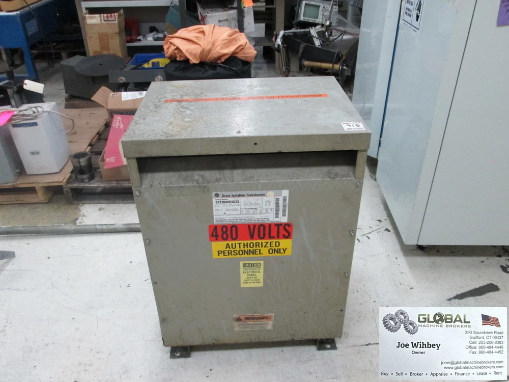 General Electric 9T23B4003G23 Drive Isolation Transformer Type QL 480 Volts