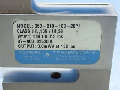 Used TOTALCOMP 363B1010020P1 Transducers Ohio US | HGR 24 #752094