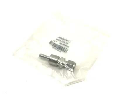NEW SWAGELOK STAINLESS STEEL INSTRUMENT QUICK-CONNECT STEM, 6MM TUBE