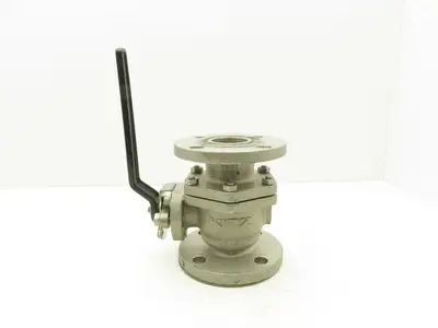 Kitz 10UTDZ 304 Stainless Ball Valve 2" Flanged DN50 Class 10K
