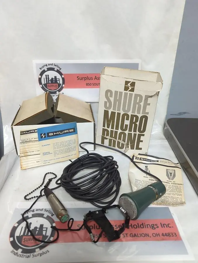New | in-Stock SHURE 420 Commercial Audio/Visual Equipment Ohio US | Surplus Asset Holdings #1505187