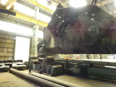 USED UNIQUE READCO 300 TON WELDING POSITIONER