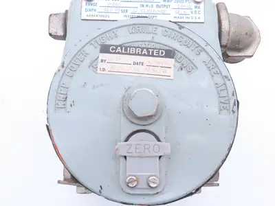 General Electric 50-555 Differential Pressure Transmitter MWP 2000PSI 52.5VCD