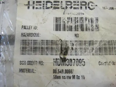 NEW HEIDELBERG 00.540.0066