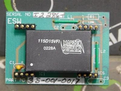 Electronic Systems of Wisconsin 35-002-0011 Module 35-001-0017 Expansion Used