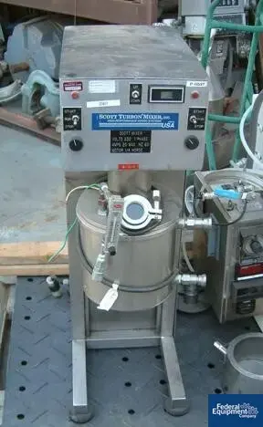 Used Scott Equipment 2 GAL SCOTT TURBON MIXER, S/S, DM2B2 Mixers California US | Federal Equipment Company #125223