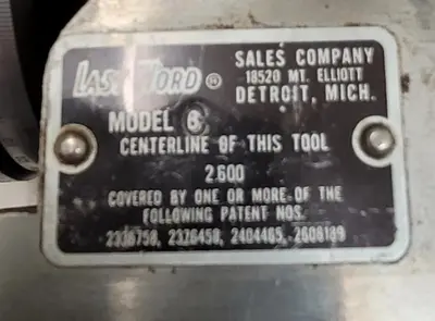Used LAST WORD MODEL B Misc Industrial Equipment Kentucky US | Aucto #687036