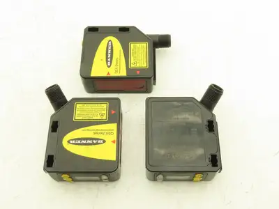Banner Q5XKLAF2000-Q8 Laser Sensor 95-2000mm 10-30VDC  Lot of 3