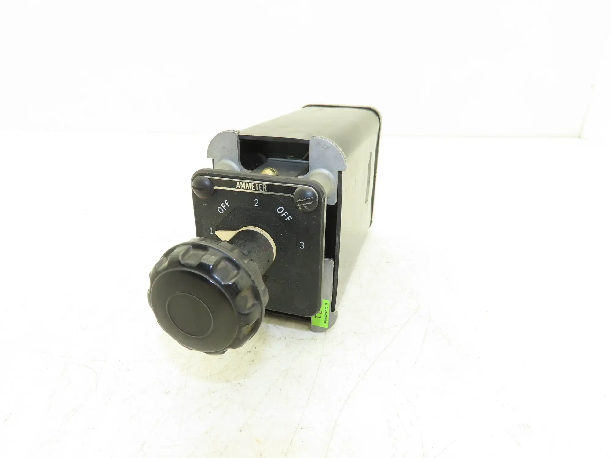 General Electric 16SB1CA15X2 Ammeter Control Rotary Switch SB1 Type