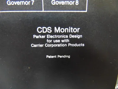 Parker CDS Monitor for use with Carrier Corporation Products RB210 46006 Used